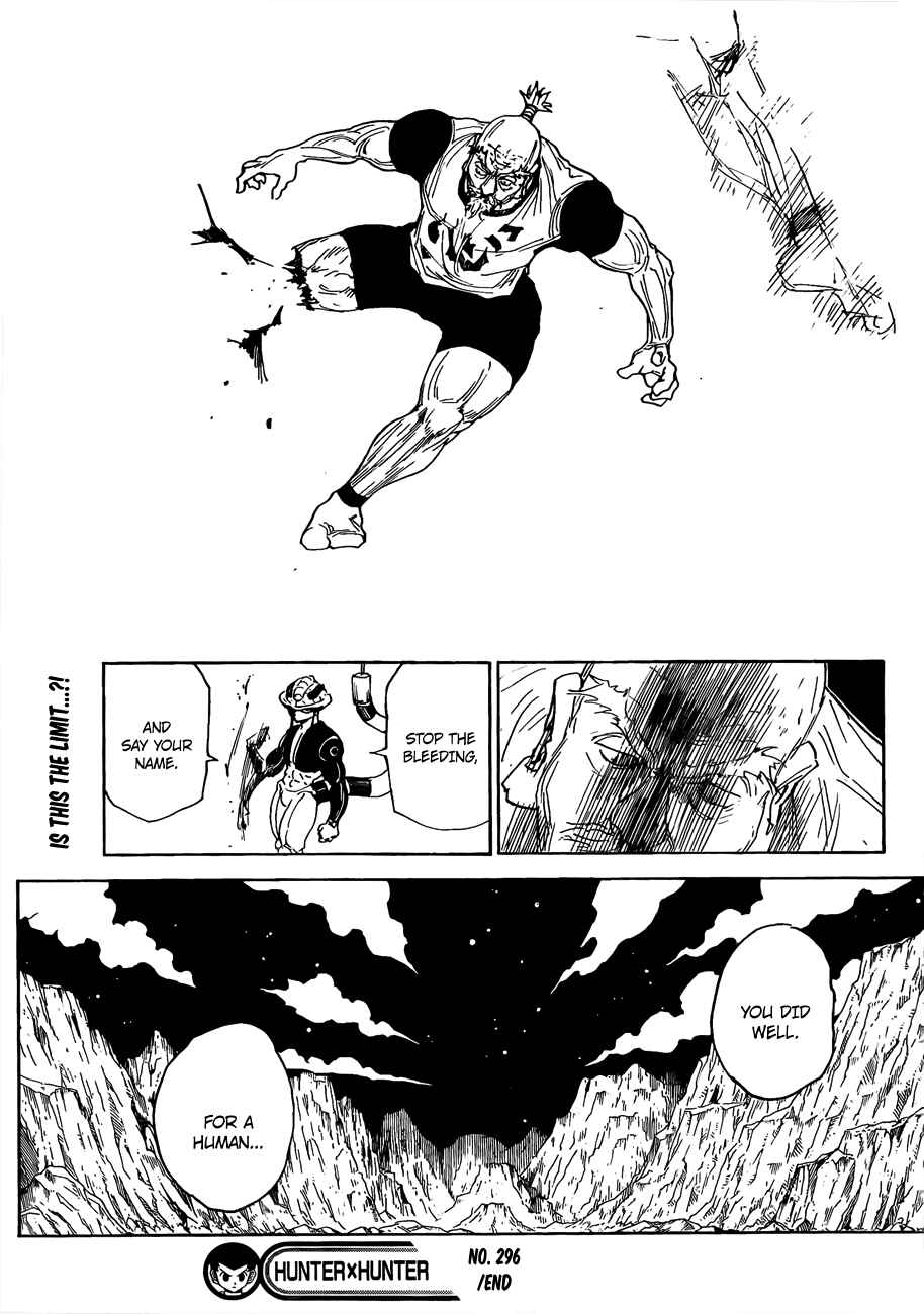 Page 20 Chapter 296 HUNTER x HUNTER