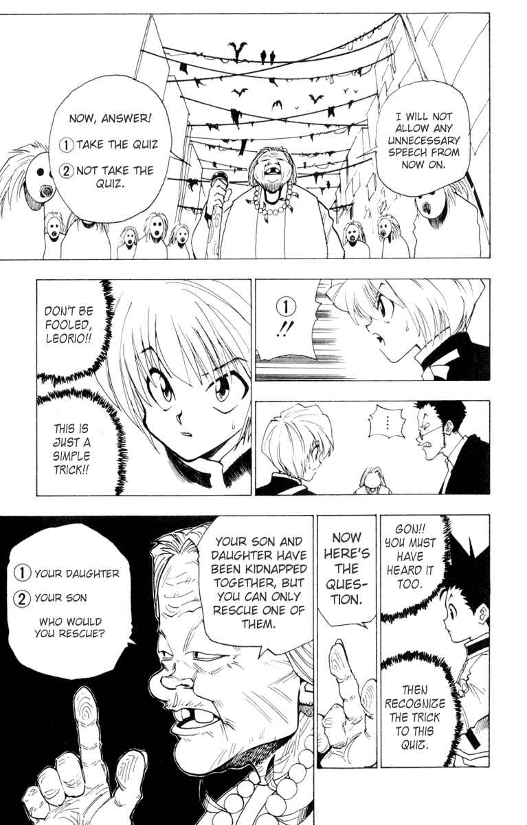 Page 13 Chapter 3 HUNTER x HUNTER