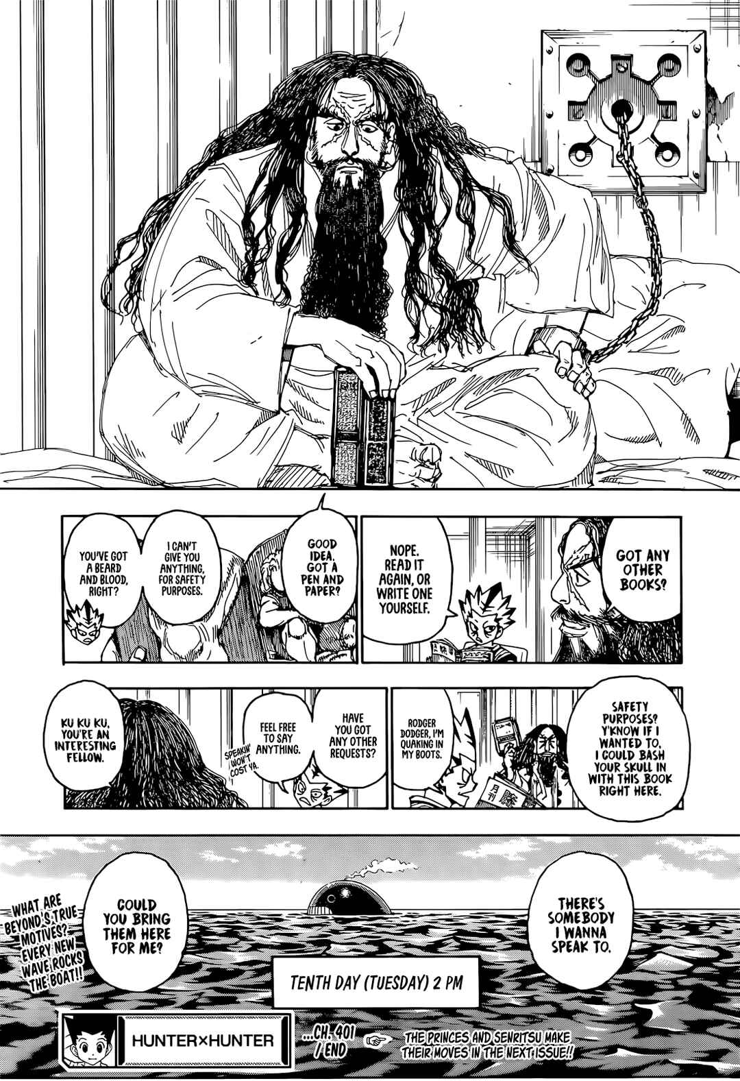 Page 21 Chapter 401 HUNTER x HUNTER