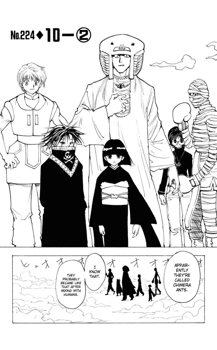 Page 4 Chapter 224 HUNTER x HUNTER