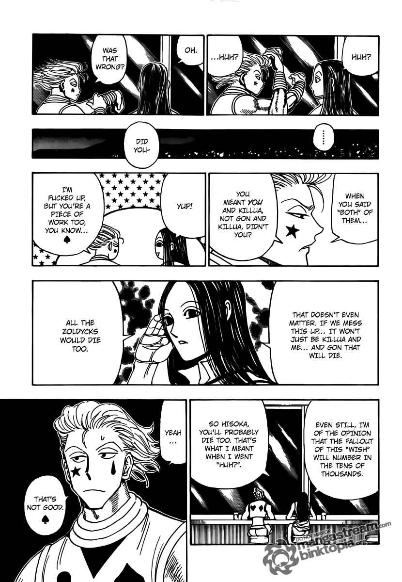 Page 11 Chapter 323 HUNTER x HUNTER