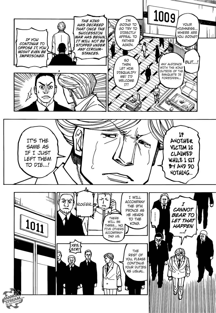 Page 9 Chapter 375 HUNTER x HUNTER