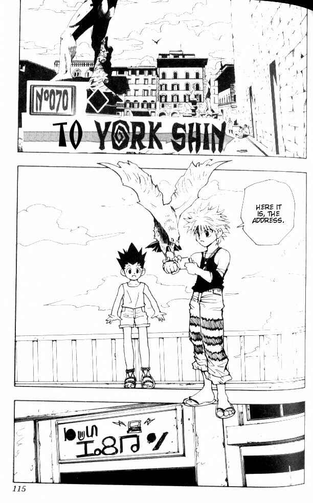 Page 1 Chapter 70 HUNTER x HUNTER