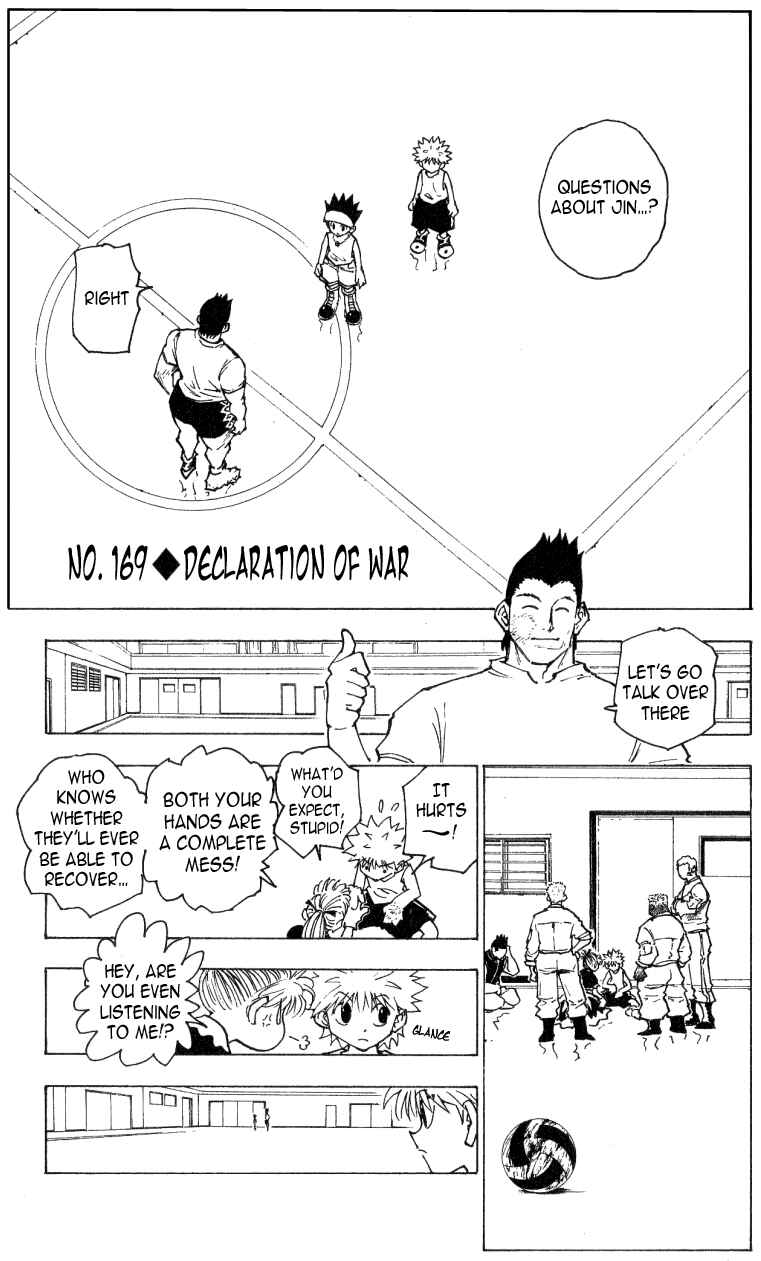 Page 1 Chapter 169 HUNTER x HUNTER
