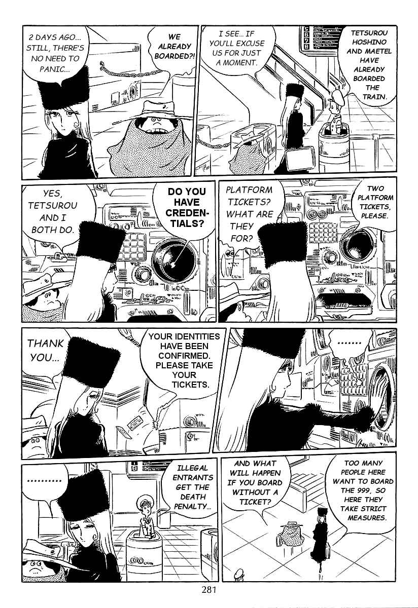 Page 24 Chapter 47 Galaxy Express 999