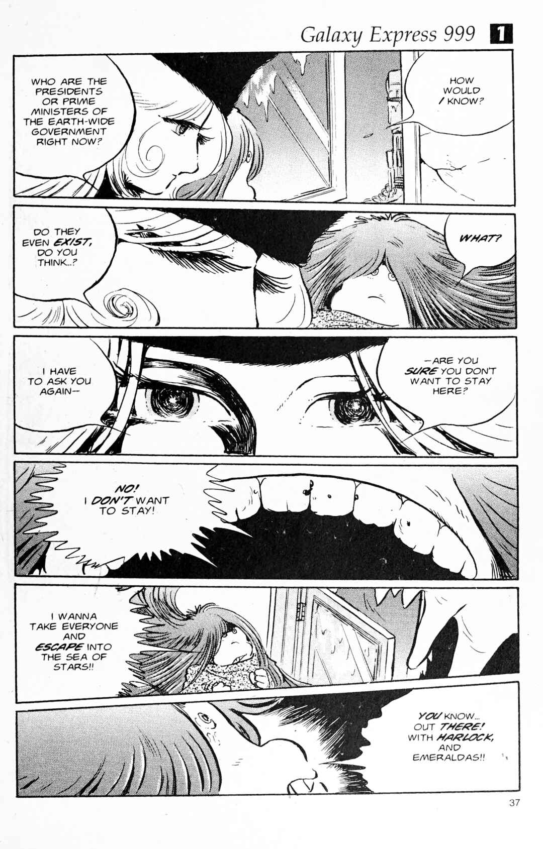 Page 39 Chapter 92 Galaxy Express 999