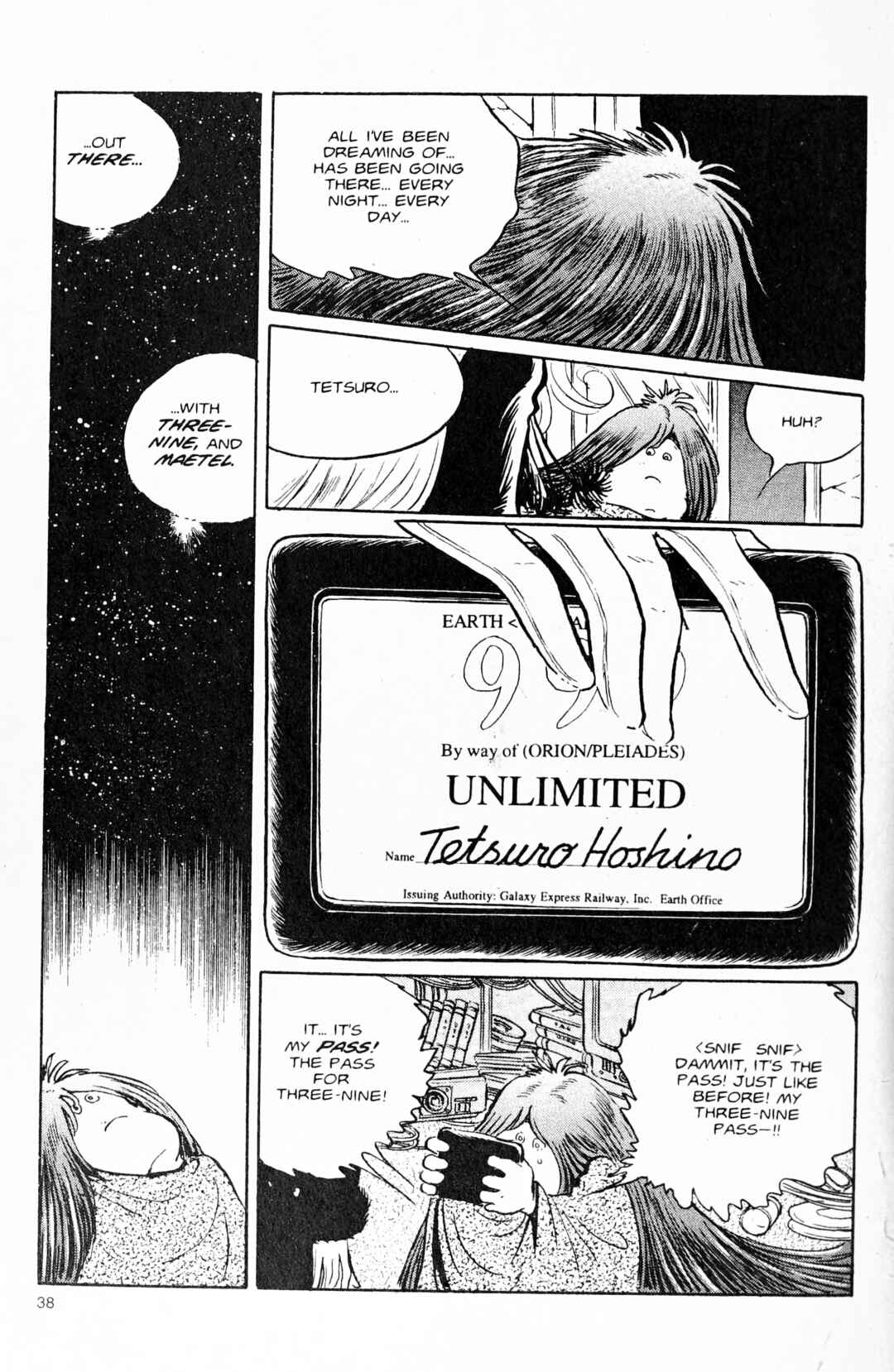 Page 40 Chapter 92 Galaxy Express 999