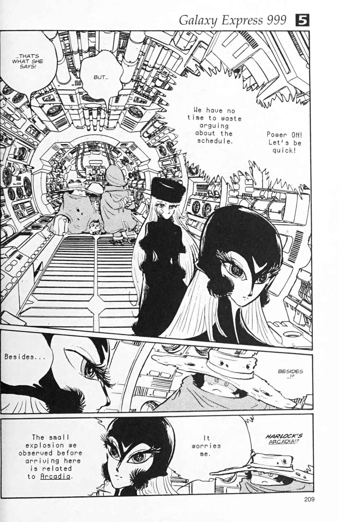Page 8 Chapter 121.1 Galaxy Express 999