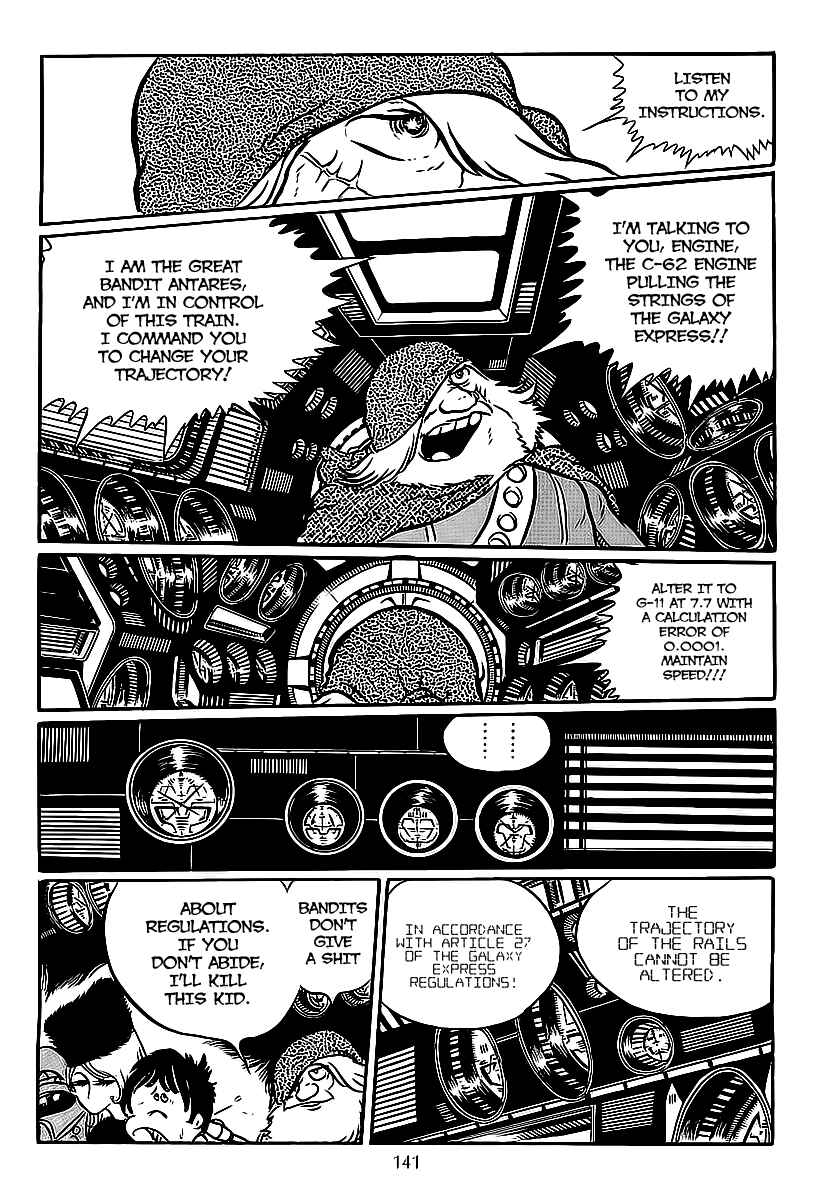 Page 9 Chapter 5 Galaxy Express 999
