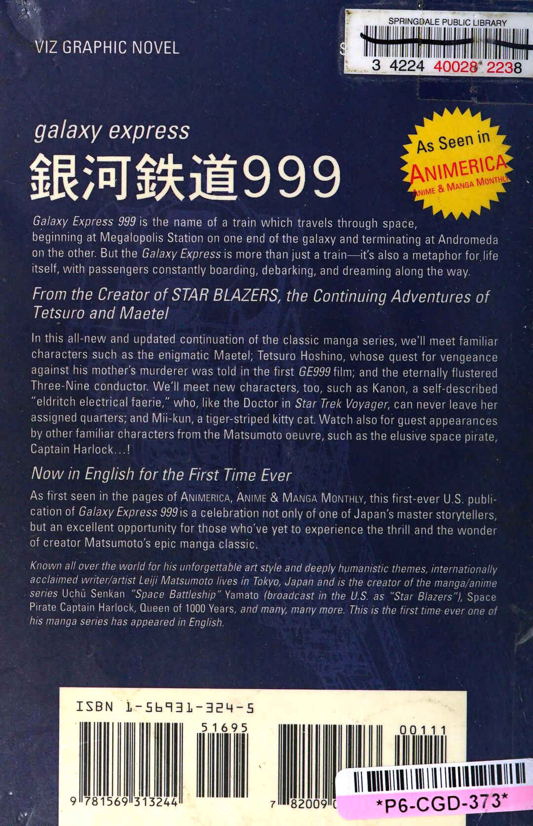 Page 108 Chapter 95 Galaxy Express 999