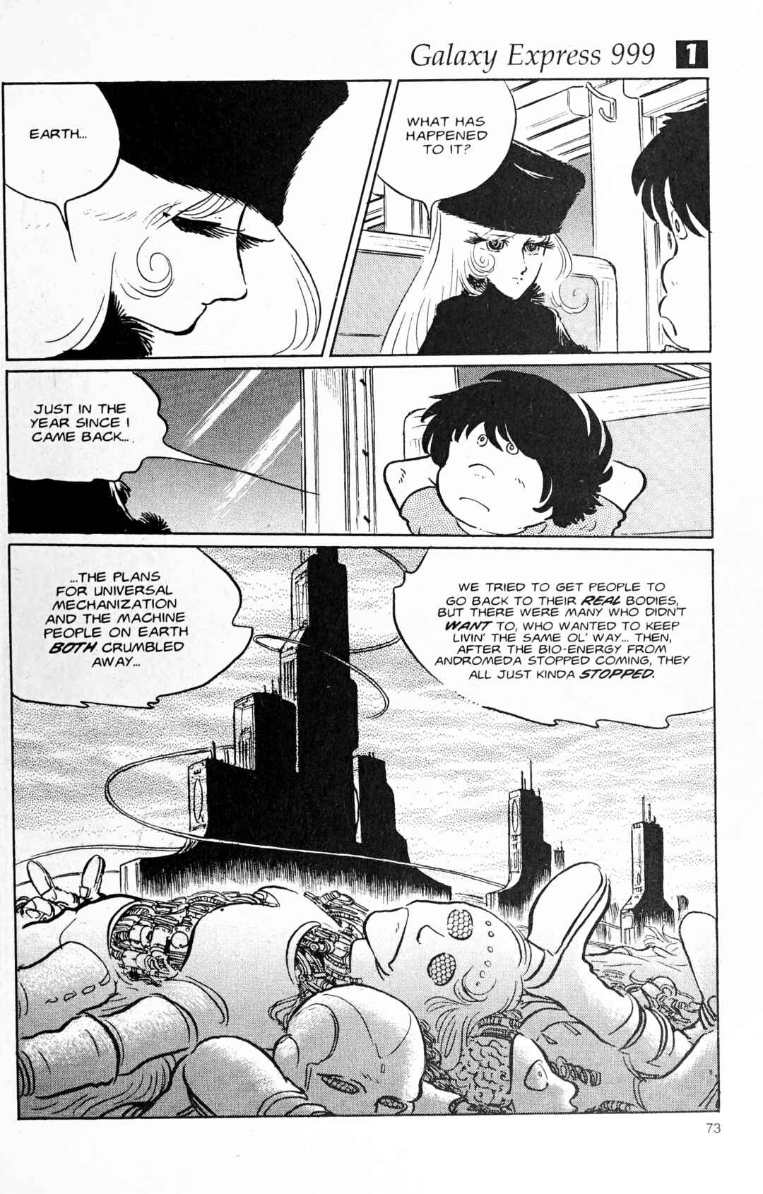 Page 13 Chapter 93 Galaxy Express 999