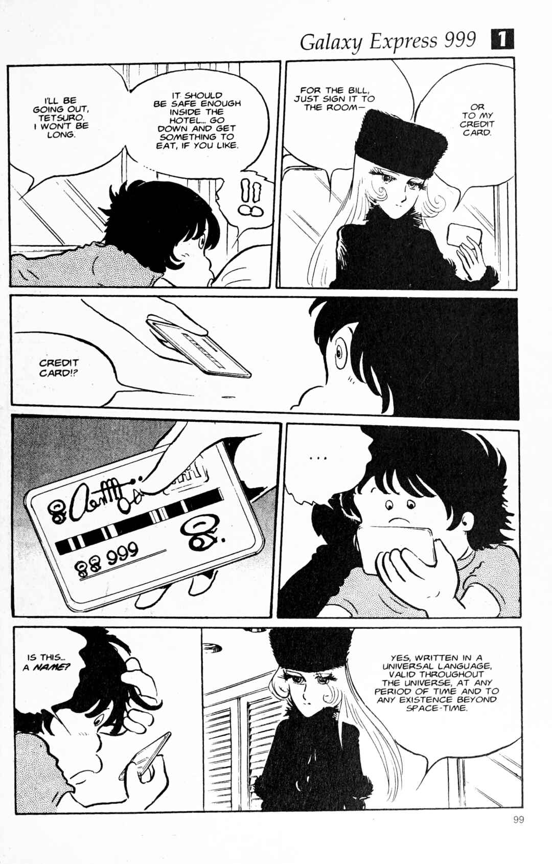 Page 39 Chapter 93 Galaxy Express 999