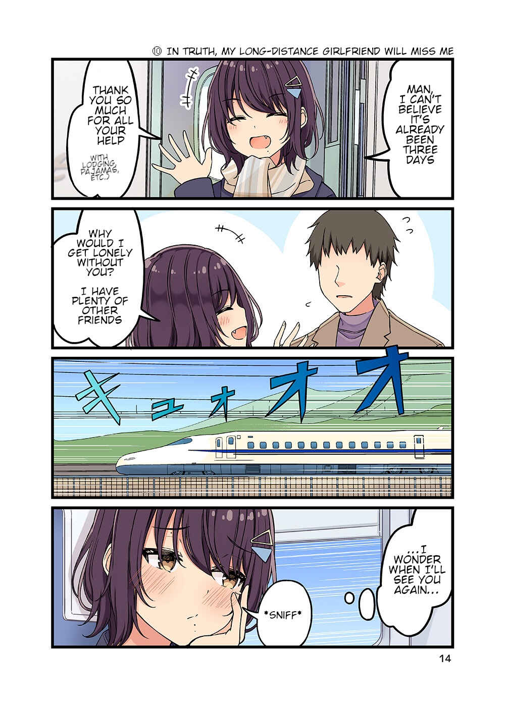 Page 1 Chapter 10 Enkyori Kanojo ga Ai ni Kita.