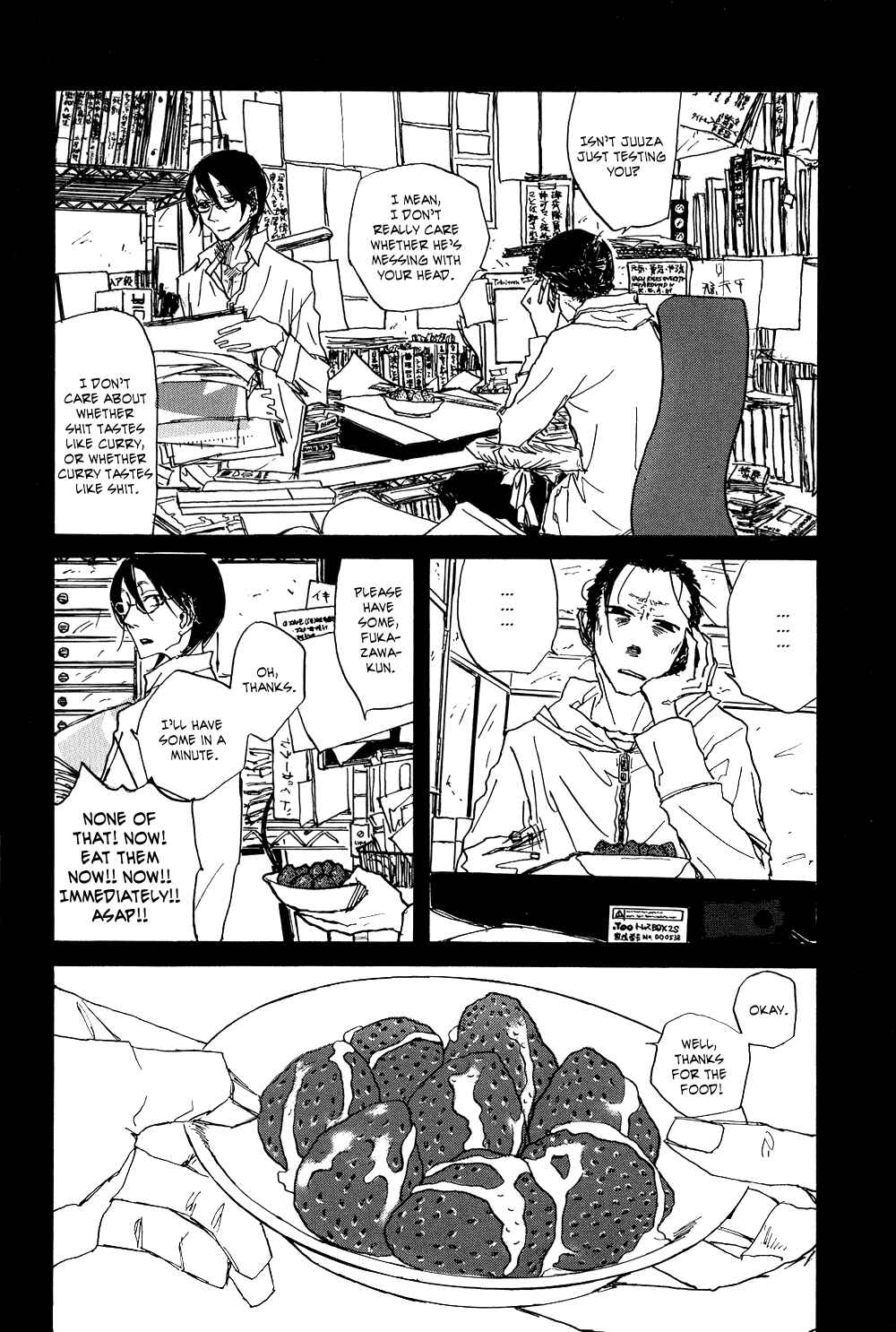 Page 34 Chapter 2 Akaneshinchi Hanaya Sange