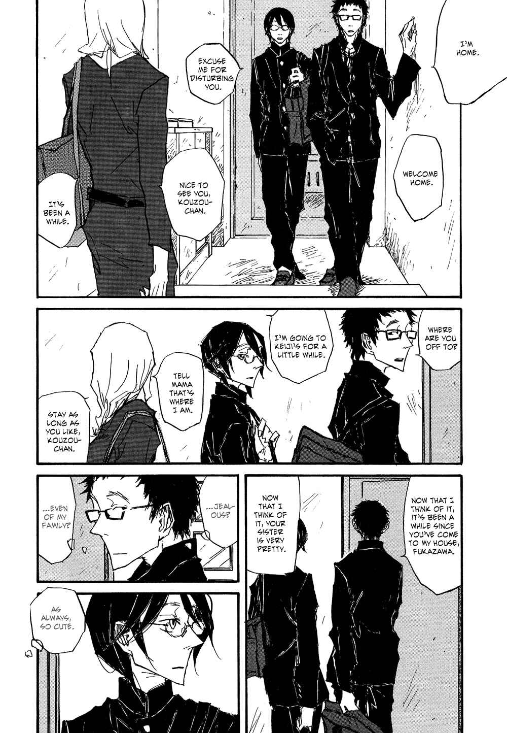 Page 10 Chapter 4 Akaneshinchi Hanaya Sange