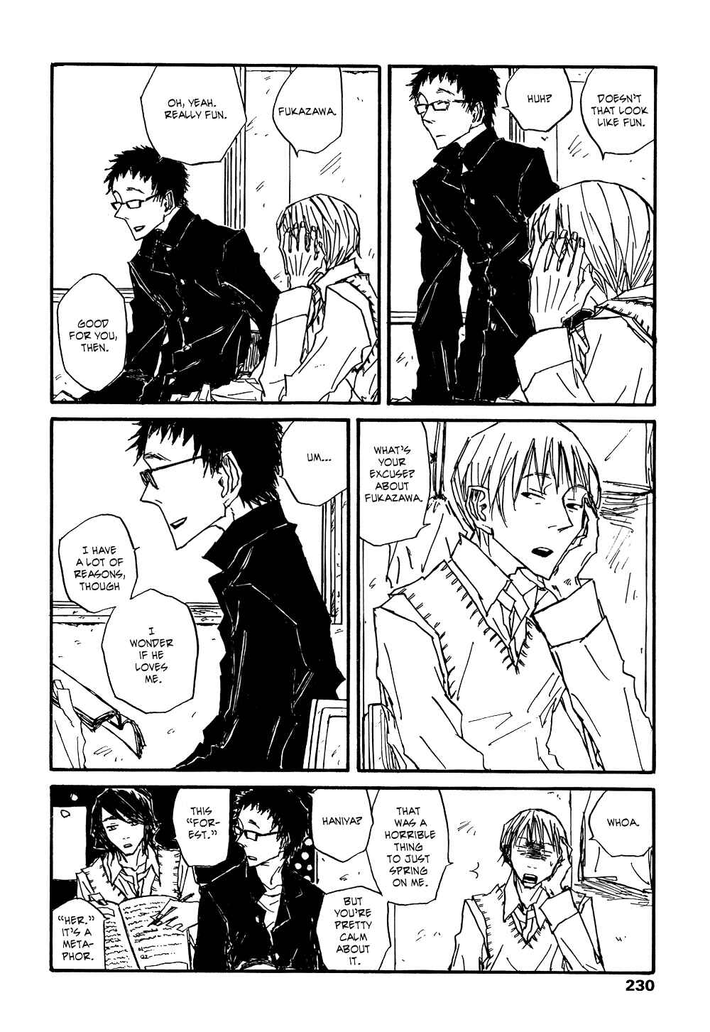 Page 16 Chapter 4 Akaneshinchi Hanaya Sange