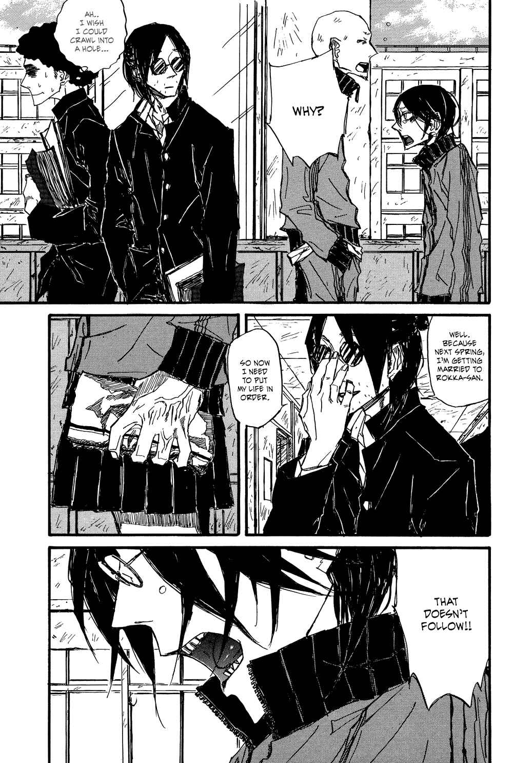 Page 46 Chapter 3 Akaneshinchi Hanaya Sange