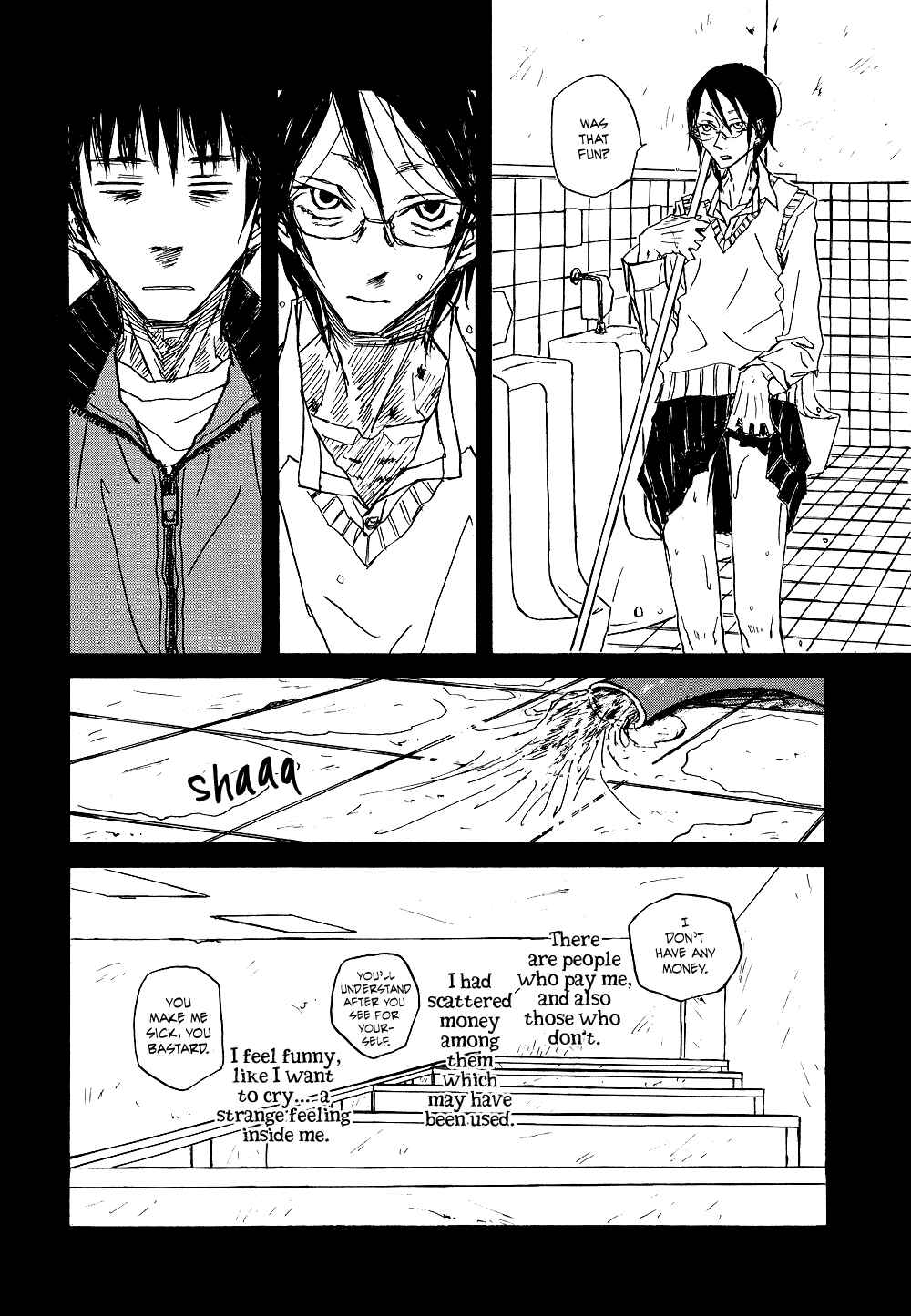 Page 58 Chapter 3 Akaneshinchi Hanaya Sange