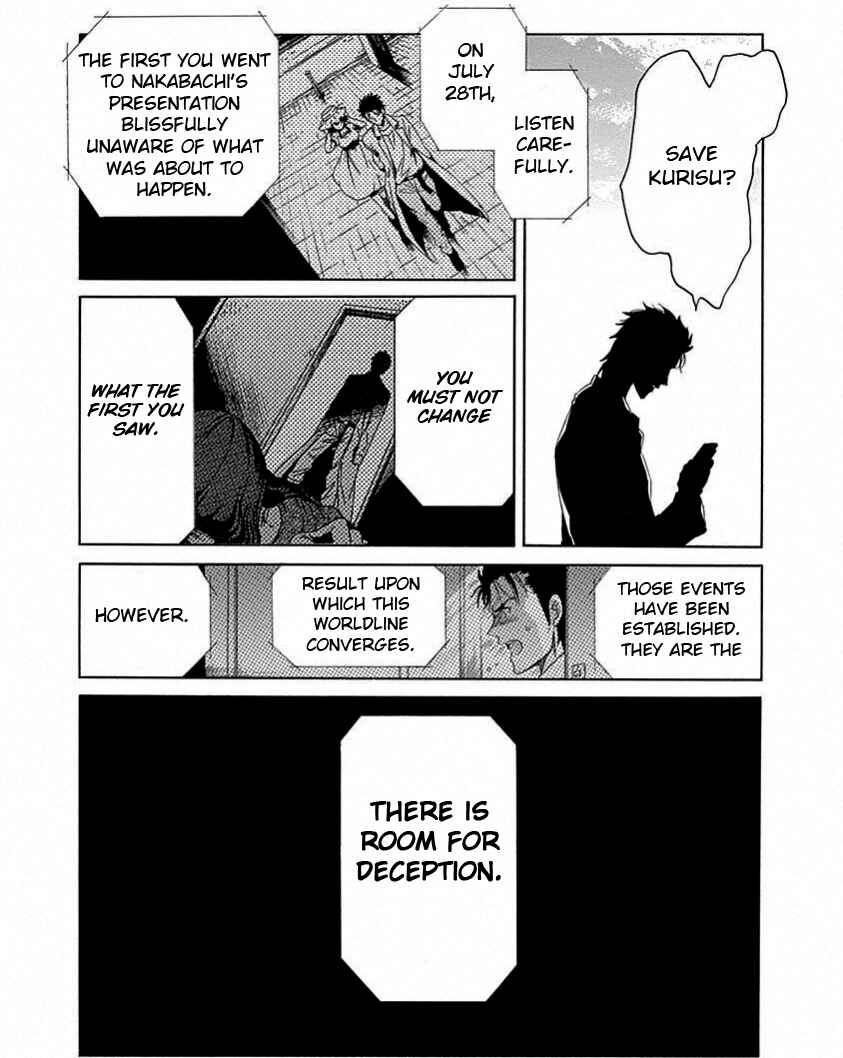 Page 12 Chapter 17 Steins;Gate - Babel of the Grieved Maze