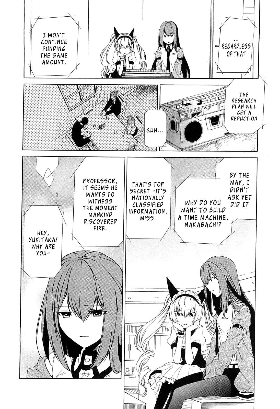 Page 10 Chapter 4 Steins;Gate - Babel of the Grieved Maze
