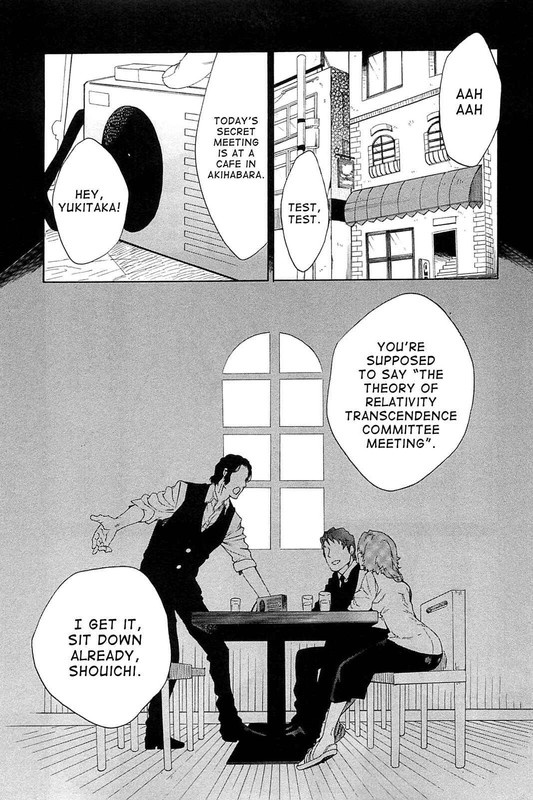 Page 3 Chapter 4 Steins;Gate - Babel of the Grieved Maze