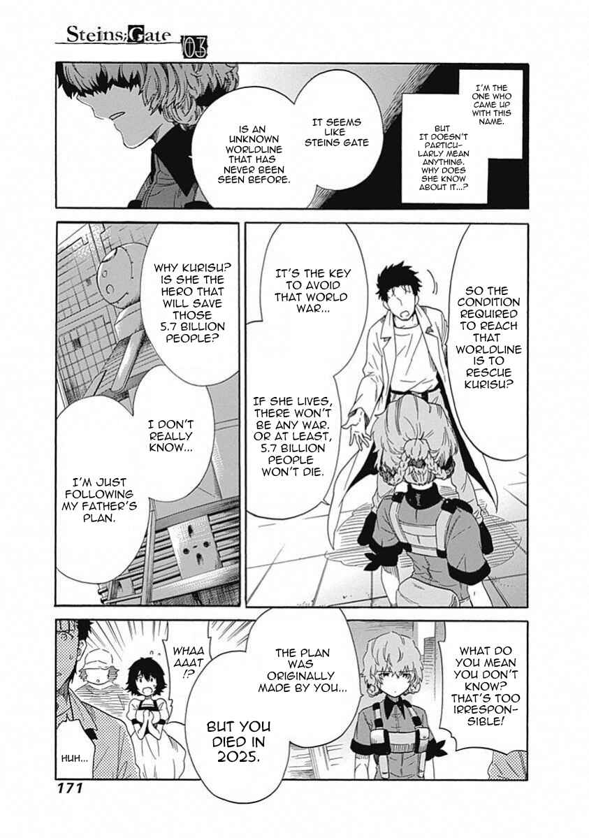 Page 20 Chapter 14 Steins;Gate - Babel of the Grieved Maze