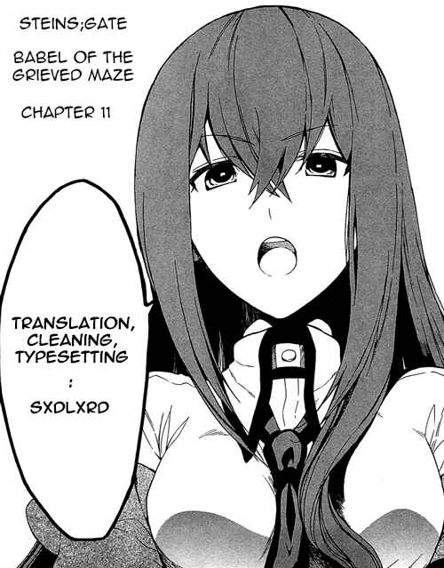 Page 31 Chapter 11 Steins;Gate - Babel of the Grieved Maze