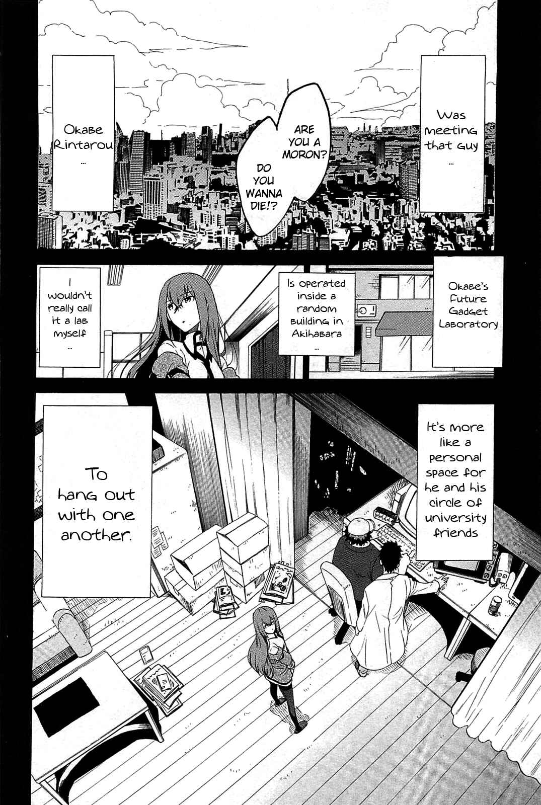 Page 21 Chapter 0 Steins;Gate - Babel of the Grieved Maze