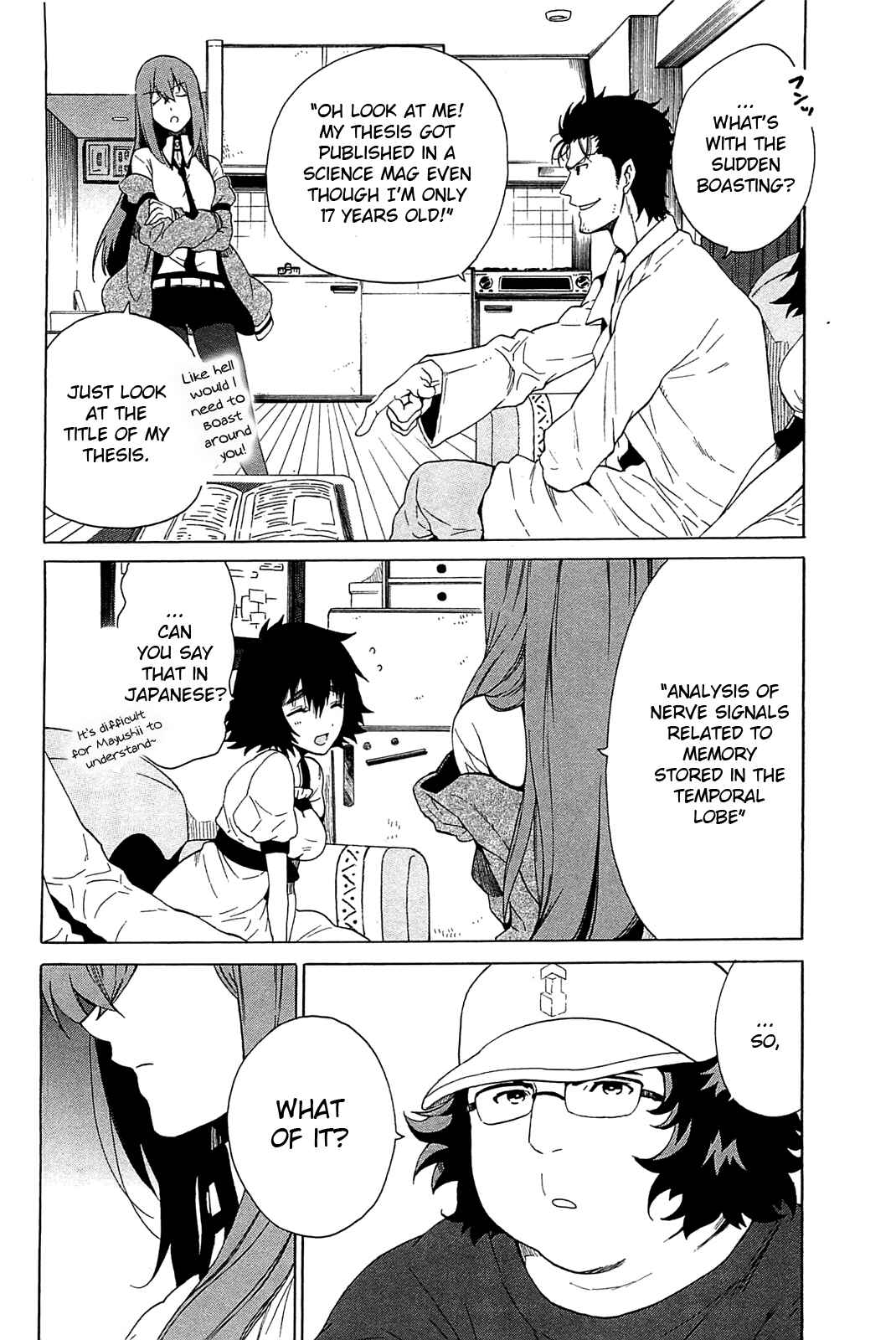 Page 7 Chapter 0 Steins;Gate - Babel of the Grieved Maze