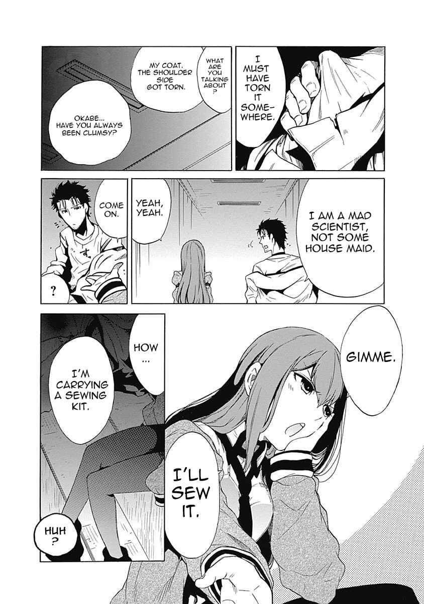 Page 12 Chapter 8 Steins;Gate - Babel of the Grieved Maze