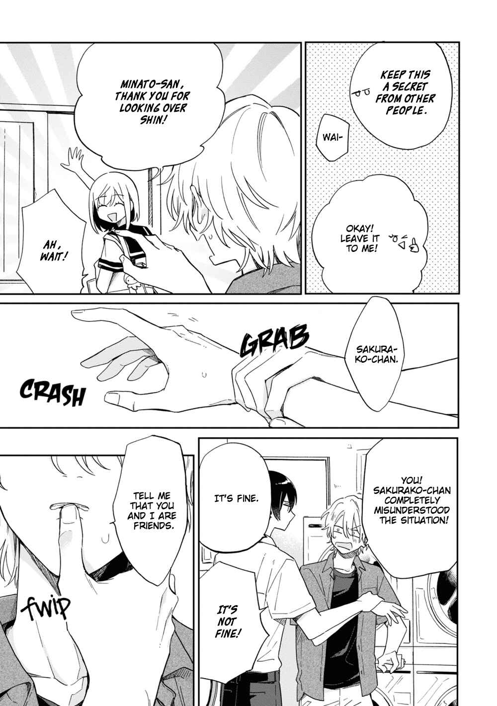 Page 22 Chapter 3 Minato Shouji Coin Laundry
