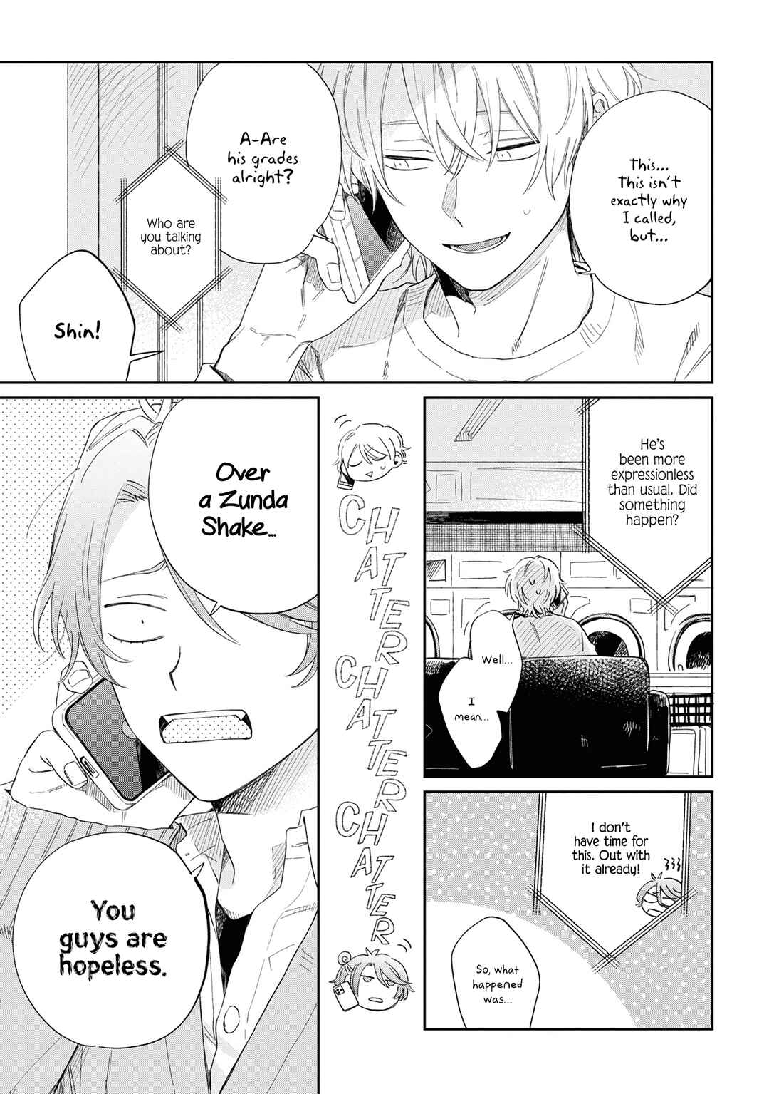 Page 19 Chapter 15 Minato Shouji Coin Laundry