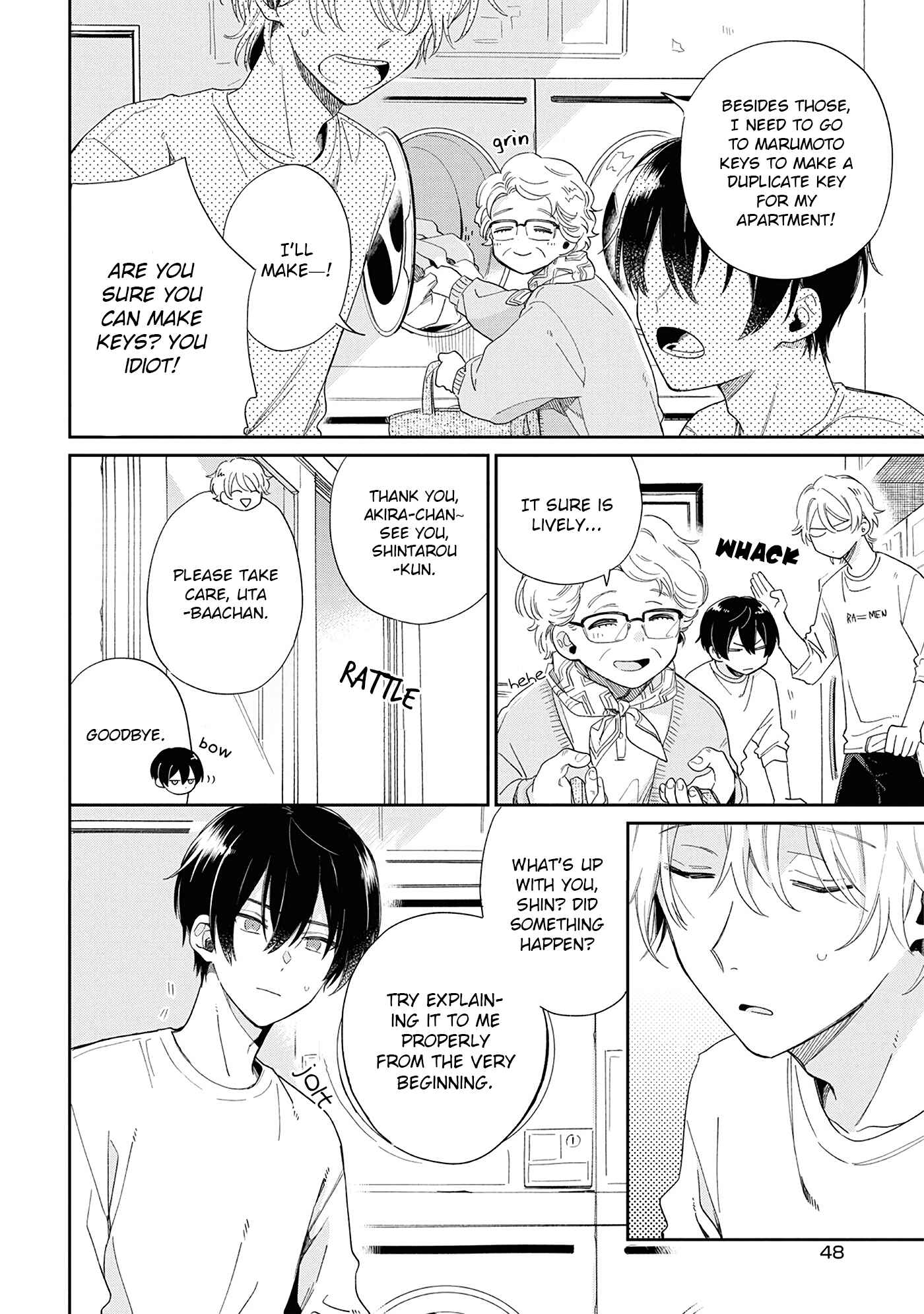 Page 21 Chapter 7 Minato Shouji Coin Laundry