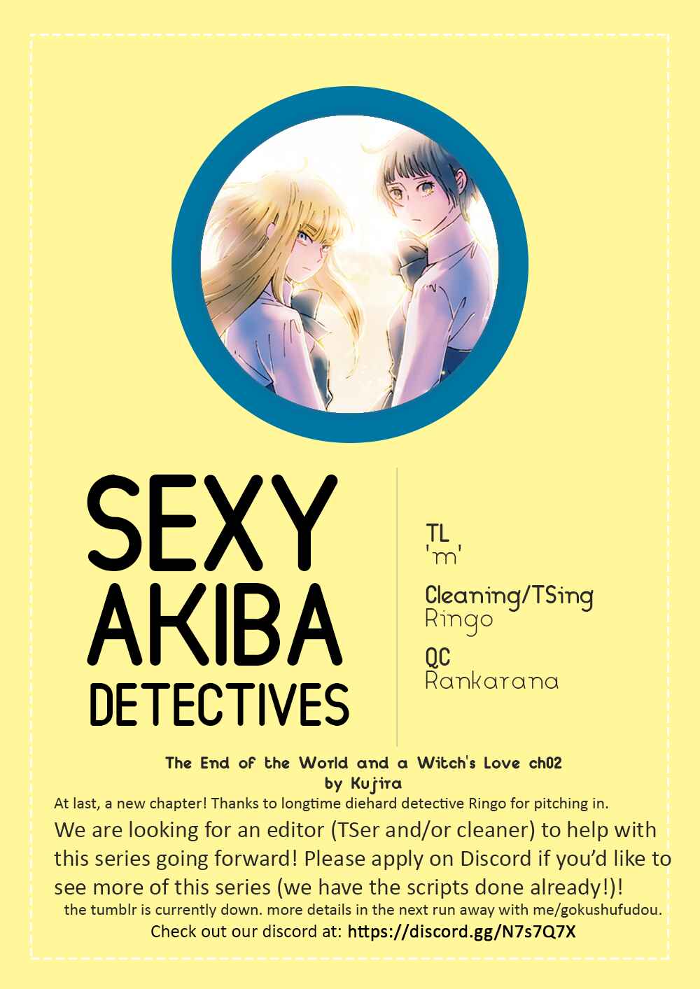Page 30 Chapter 4 Sekai no Owari to Majo no Koi