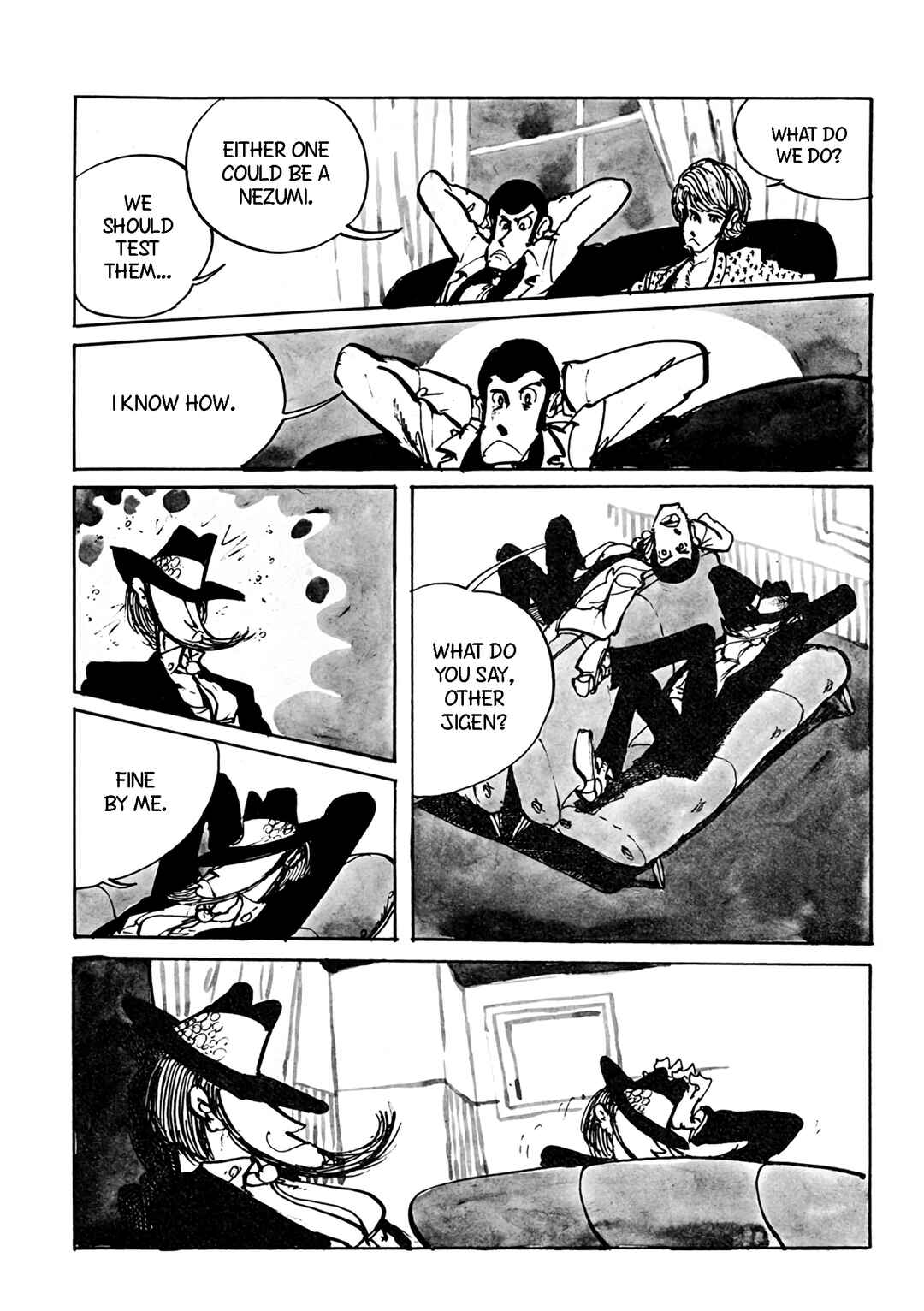 Page 11 Chapter Unknown_2c1d Lupin III: Ore no Juudan wa....... Suteki..... Daze