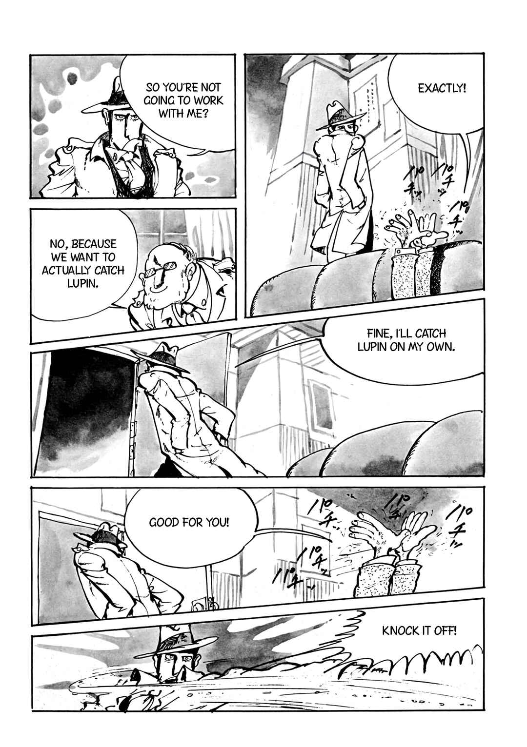 Page 4 Chapter Unknown_2c1d Lupin III: Ore no Juudan wa....... Suteki..... Daze