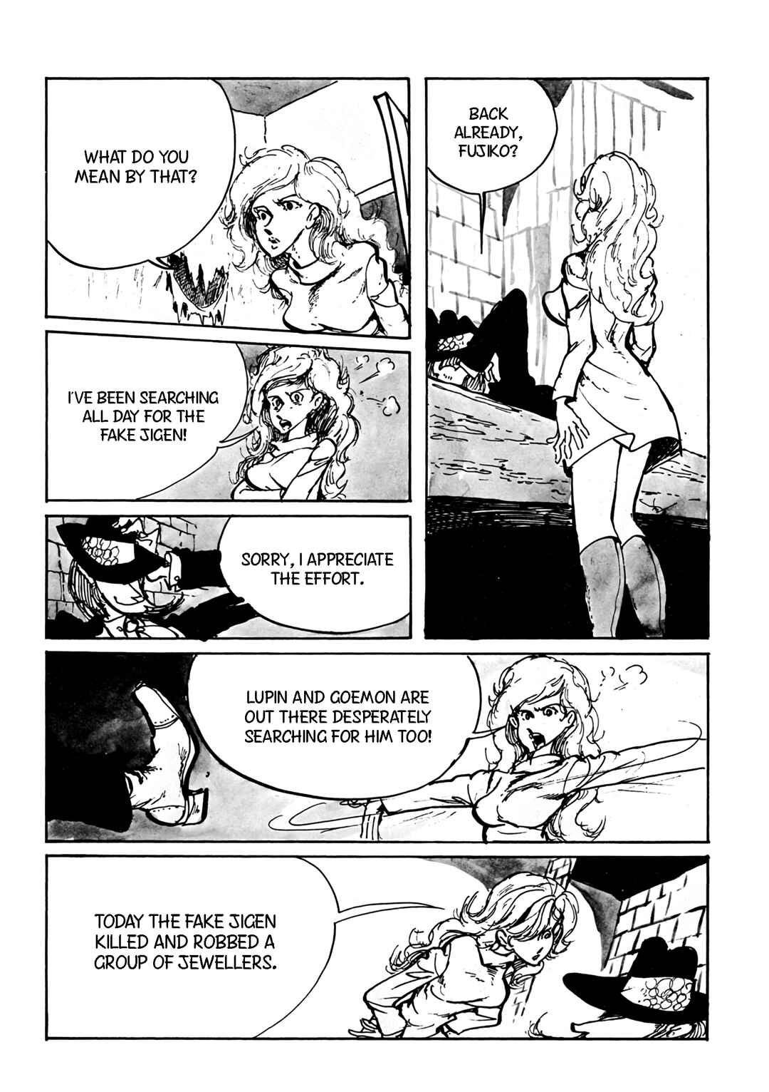 Page 6 Chapter Unknown_2c1d Lupin III: Ore no Juudan wa....... Suteki..... Daze