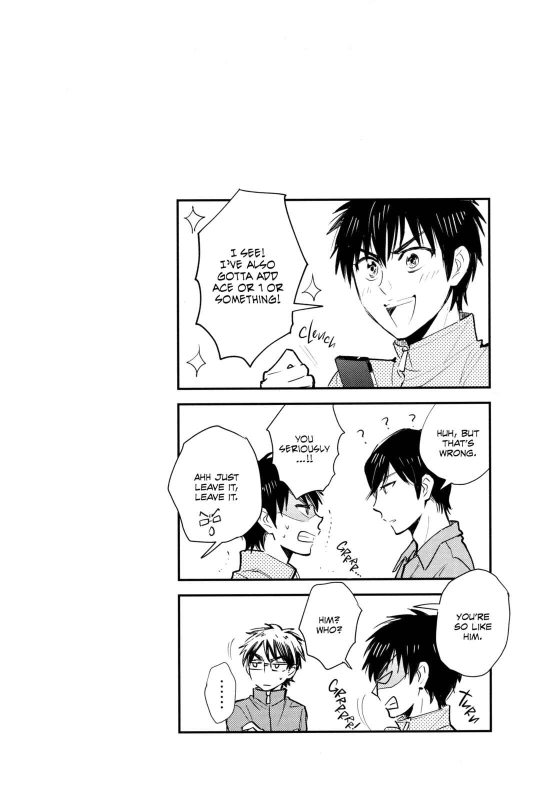 Page 11 Chapter Unknown_e173 Diamond no Ace - Ooru Sutaa Chaneru 2 (Doujinshi)