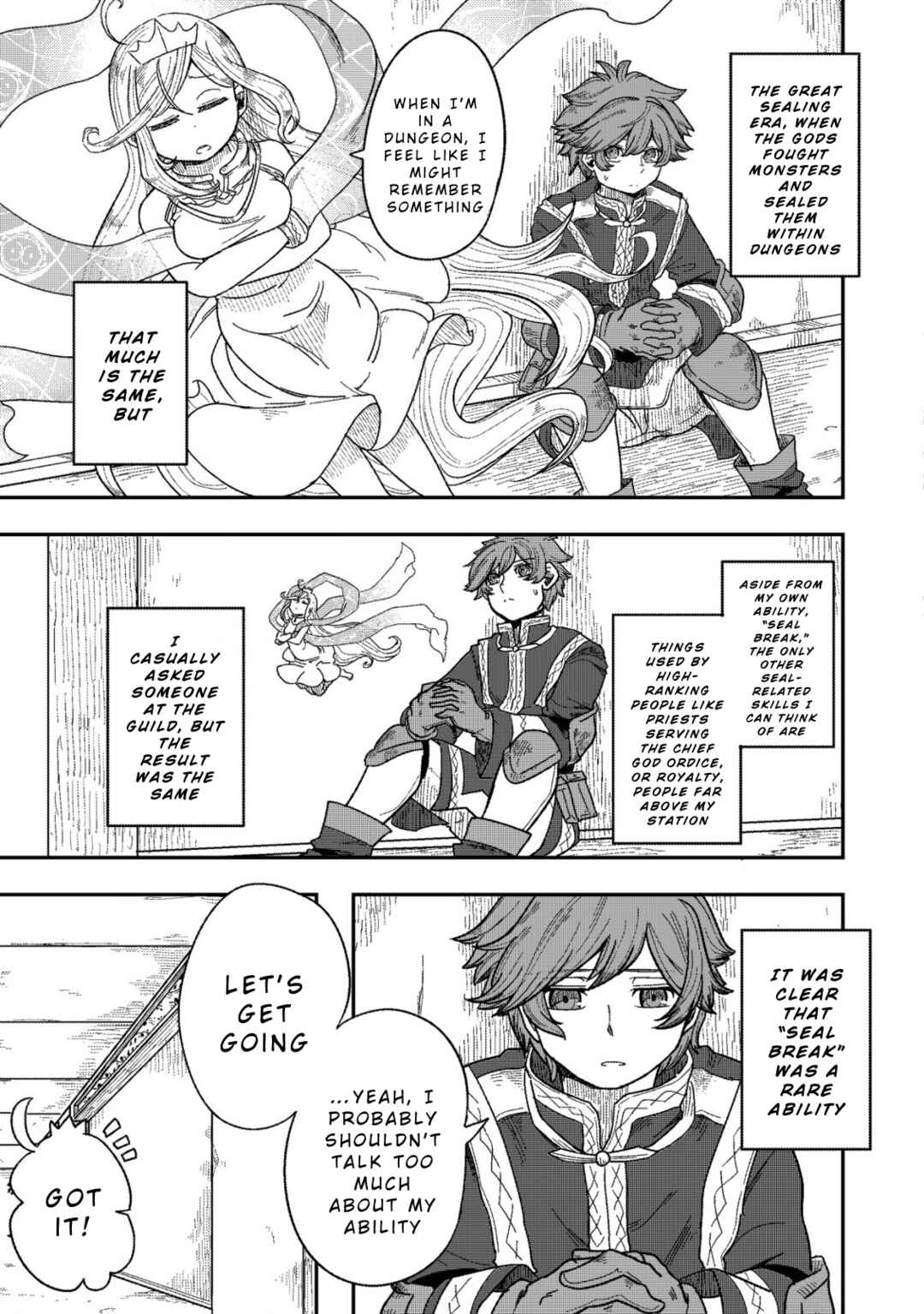 Page 17 Chapter 4 Kami no Mezame no Gjallarhorn ~Hazure Skill “Mezamashi” wa, Fuuin Kaijo no Nouryoku deshita~