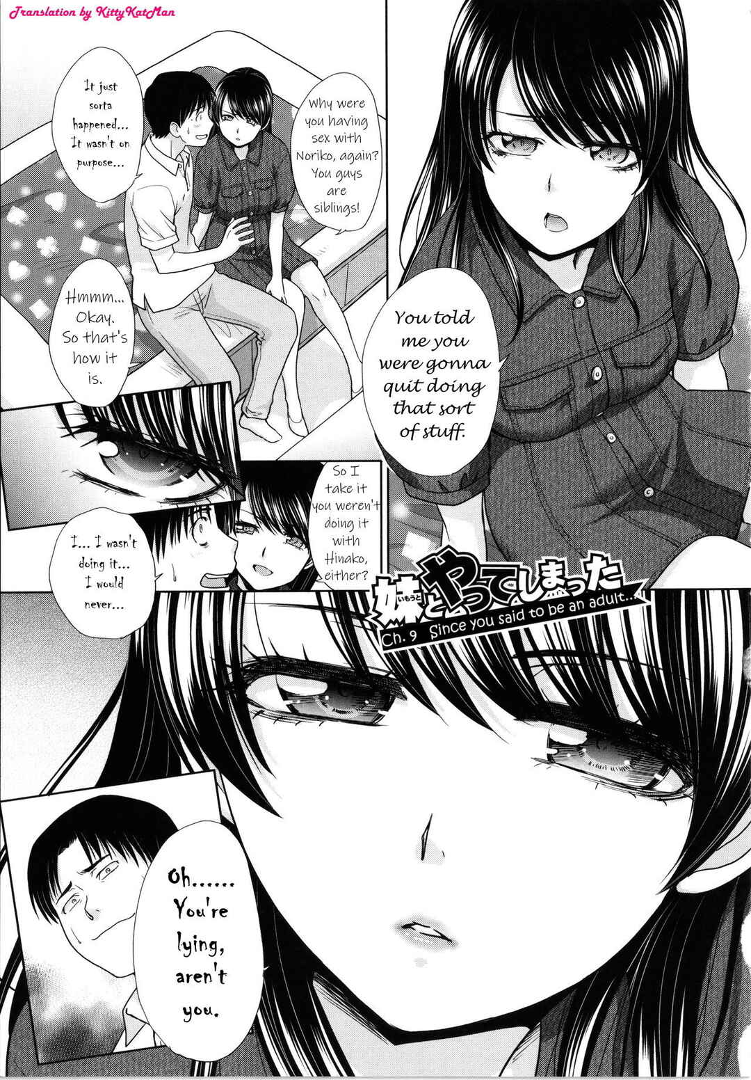 Page 1 Chapter 9 Imouto to Yatte Shimattashi, Imouto no Tomodachi to mo Yatte Shimatta