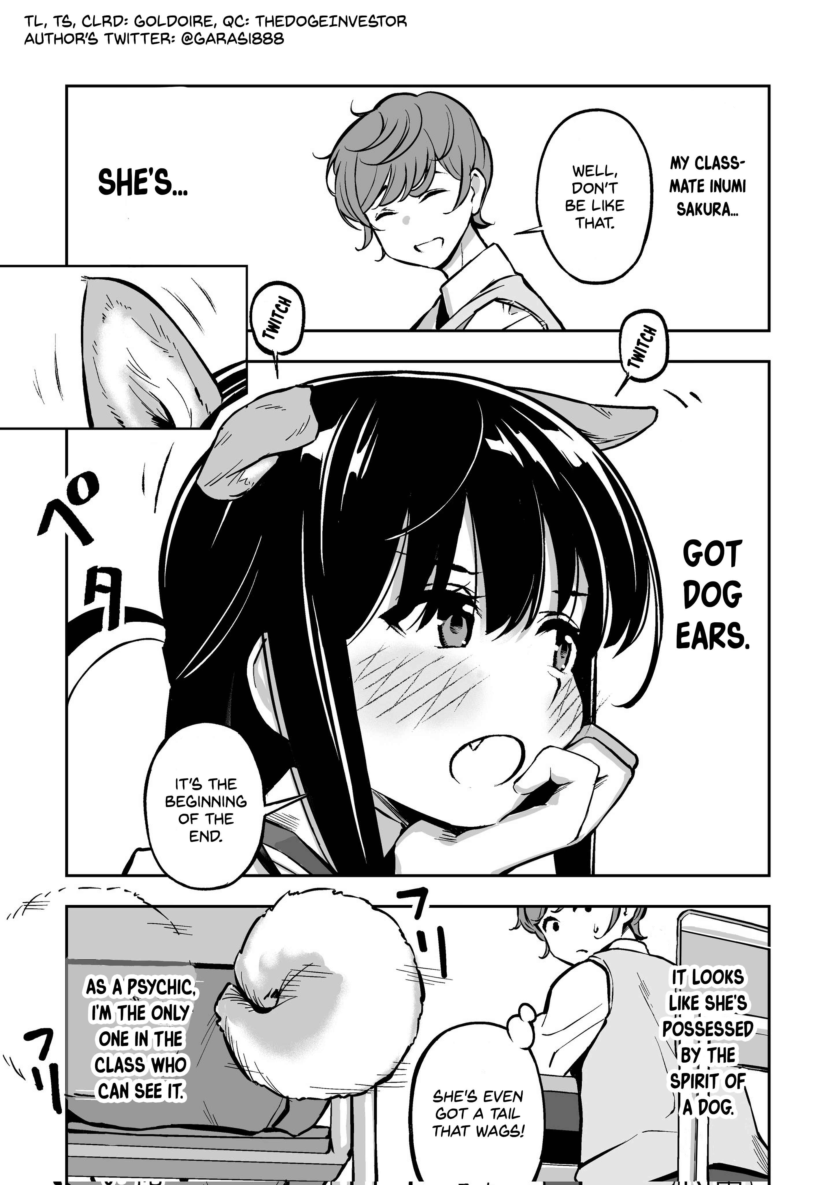 Page 2 Chapter 1 A Story about a Classmate Who Is a Dog-Eared Tsundere