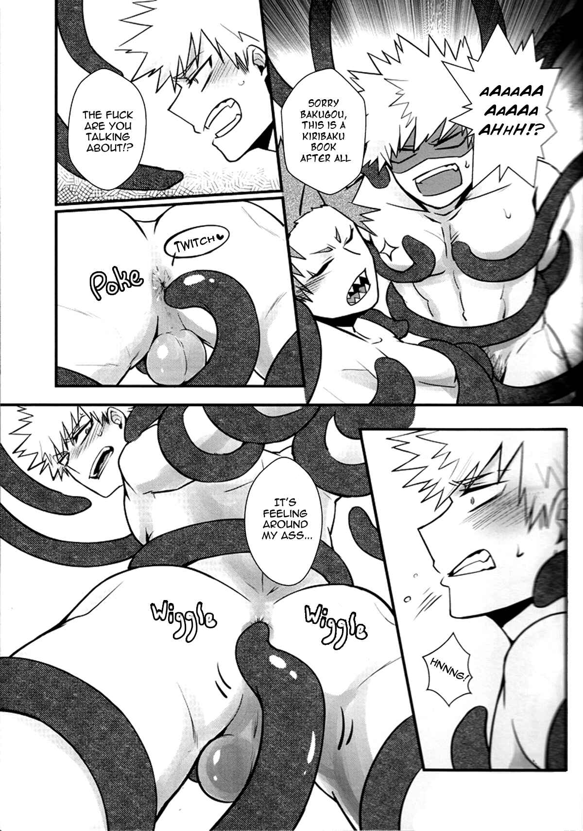 Page 15 Chapter Unknown_5013 Boku no Hero Academia - KiriBaku ga I island de Shokushu Therapy wo Ukeru Hon (Doujinshi)