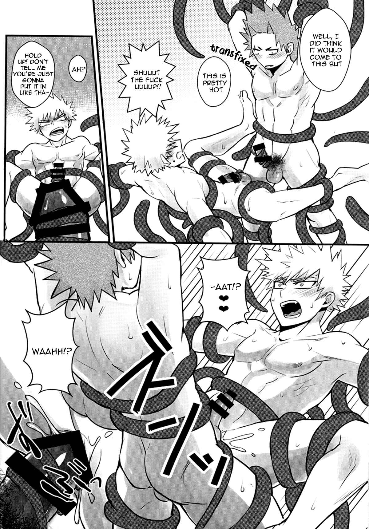 Page 20 Chapter Unknown_5013 Boku no Hero Academia - KiriBaku ga I island de Shokushu Therapy wo Ukeru Hon (Doujinshi)