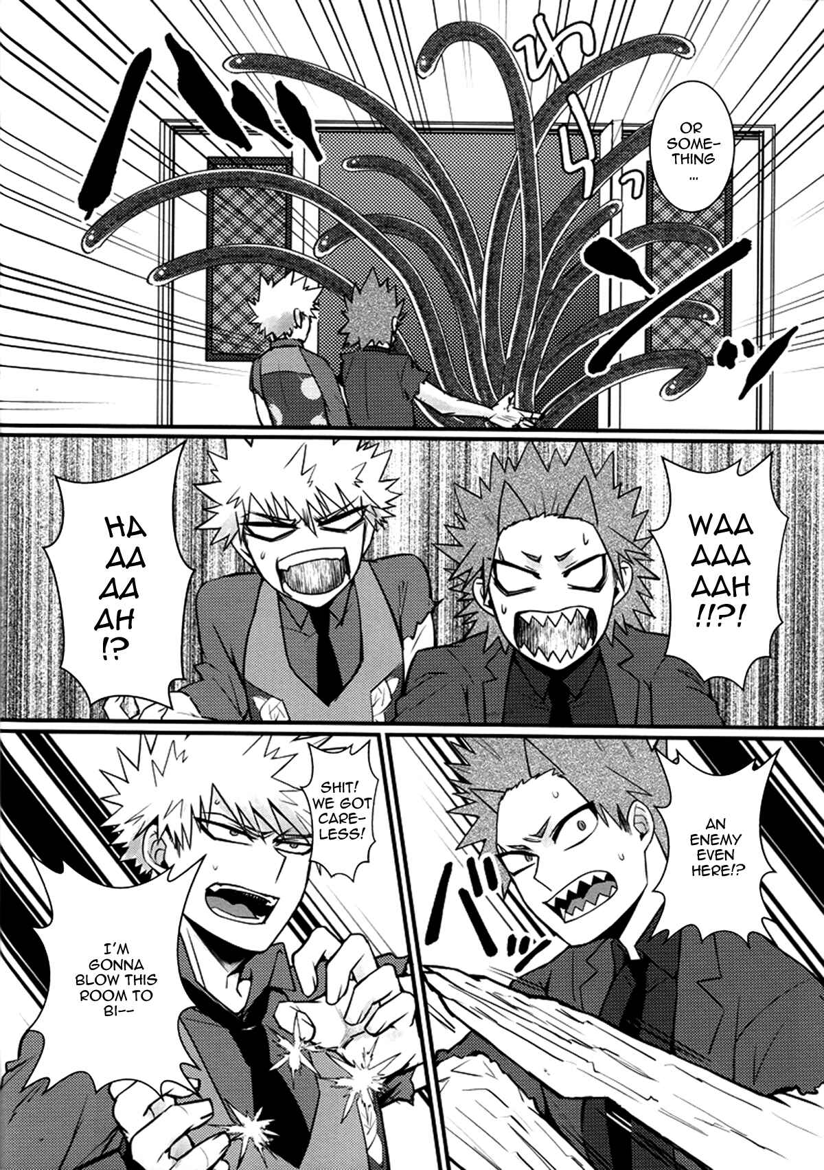 Page 6 Chapter Unknown_5013 Boku no Hero Academia - KiriBaku ga I island de Shokushu Therapy wo Ukeru Hon (Doujinshi)