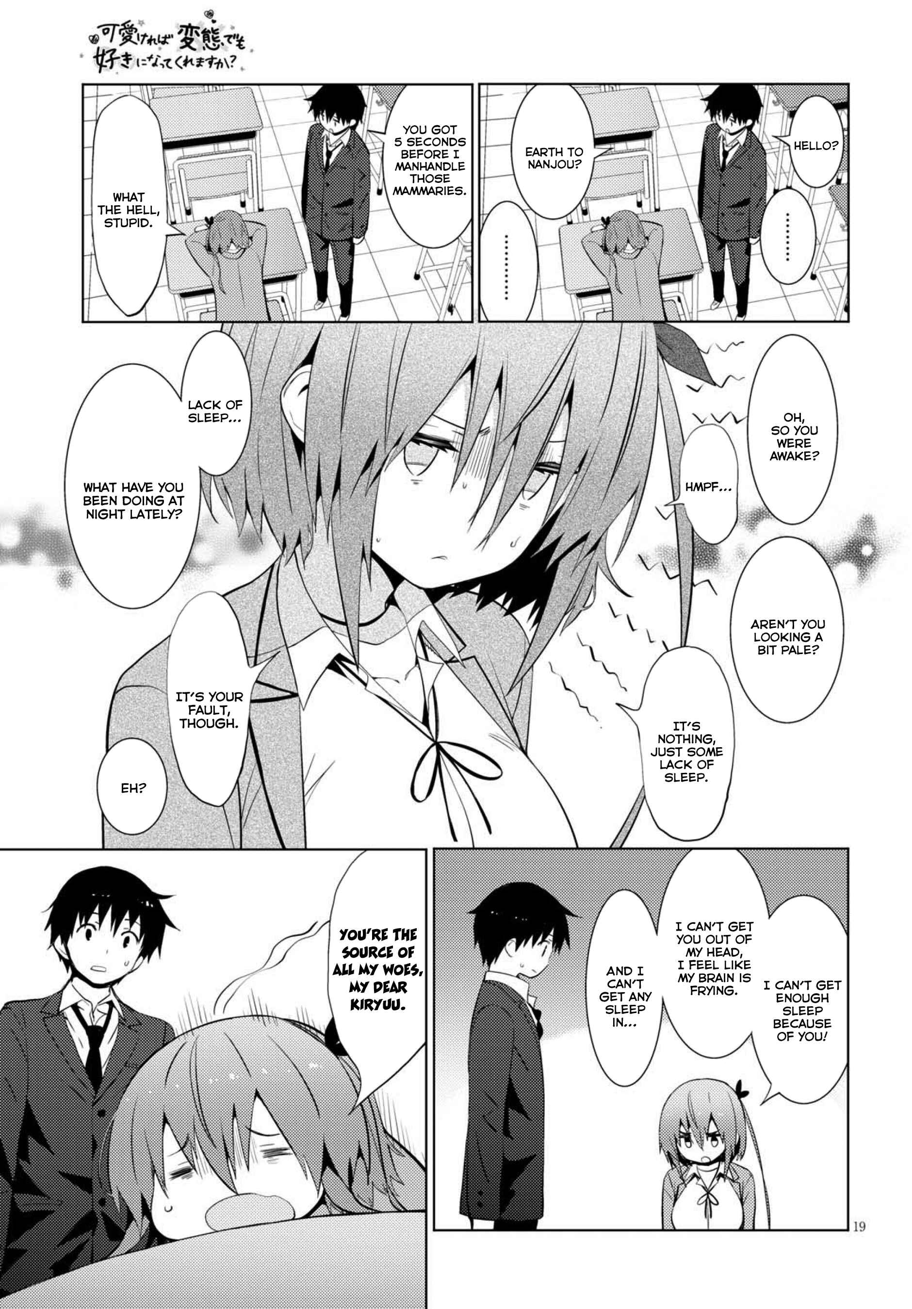 Page 19 Chapter 11 Kawaikereba Hentai demo Suki ni Natte Kuremasu ka?