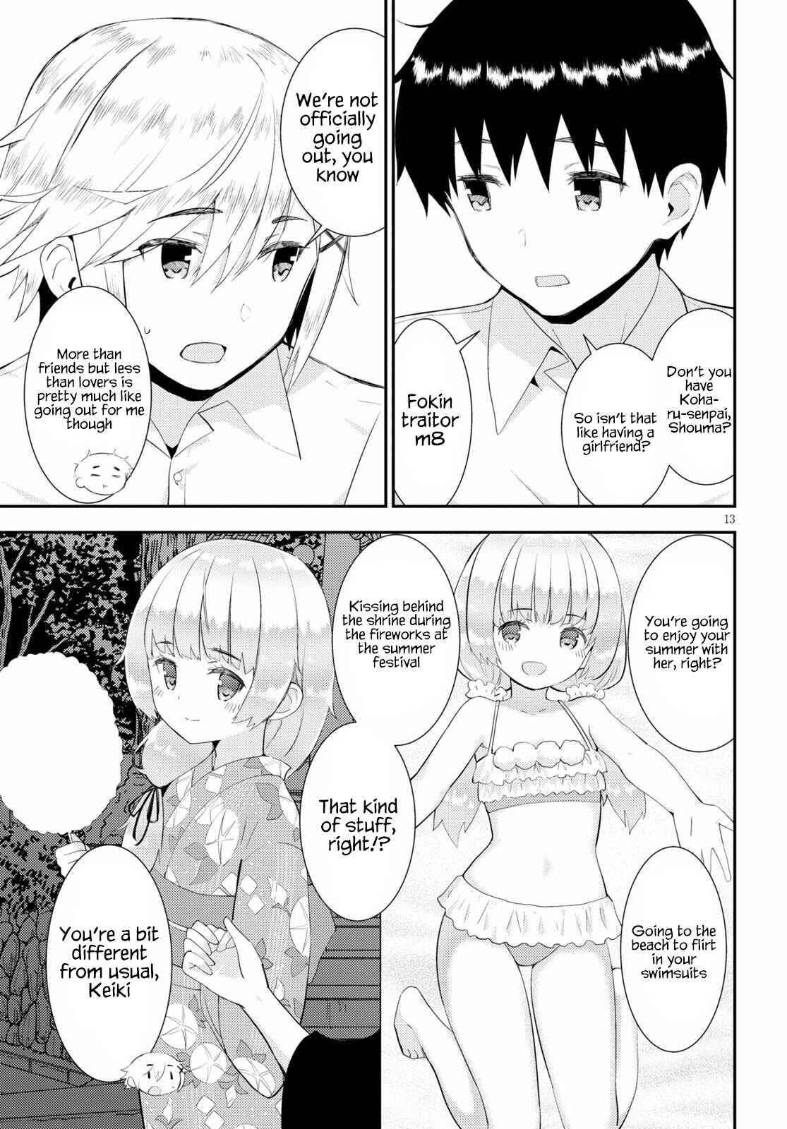 Page 13 Chapter 28 Kawaikereba Hentai demo Suki ni Natte Kuremasu ka?