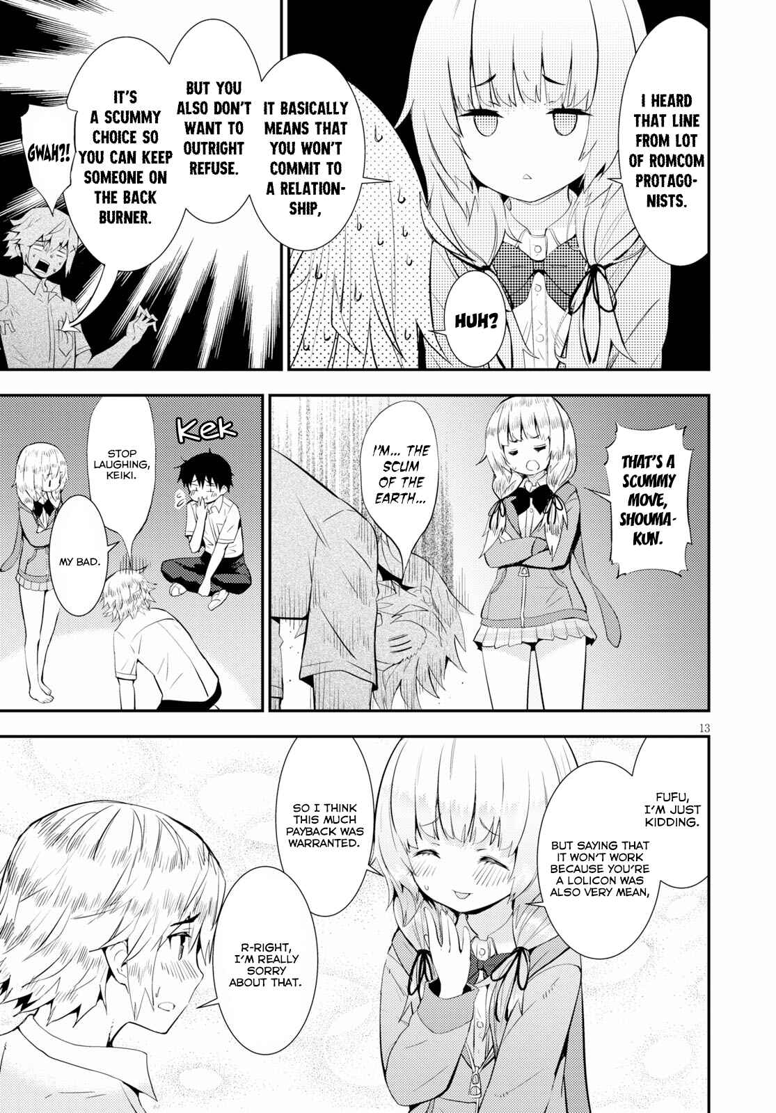 Page 13 Chapter 19 Kawaikereba Hentai demo Suki ni Natte Kuremasu ka?
