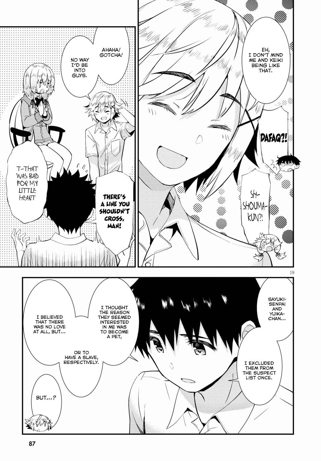 Page 19 Chapter 21 Kawaikereba Hentai demo Suki ni Natte Kuremasu ka?