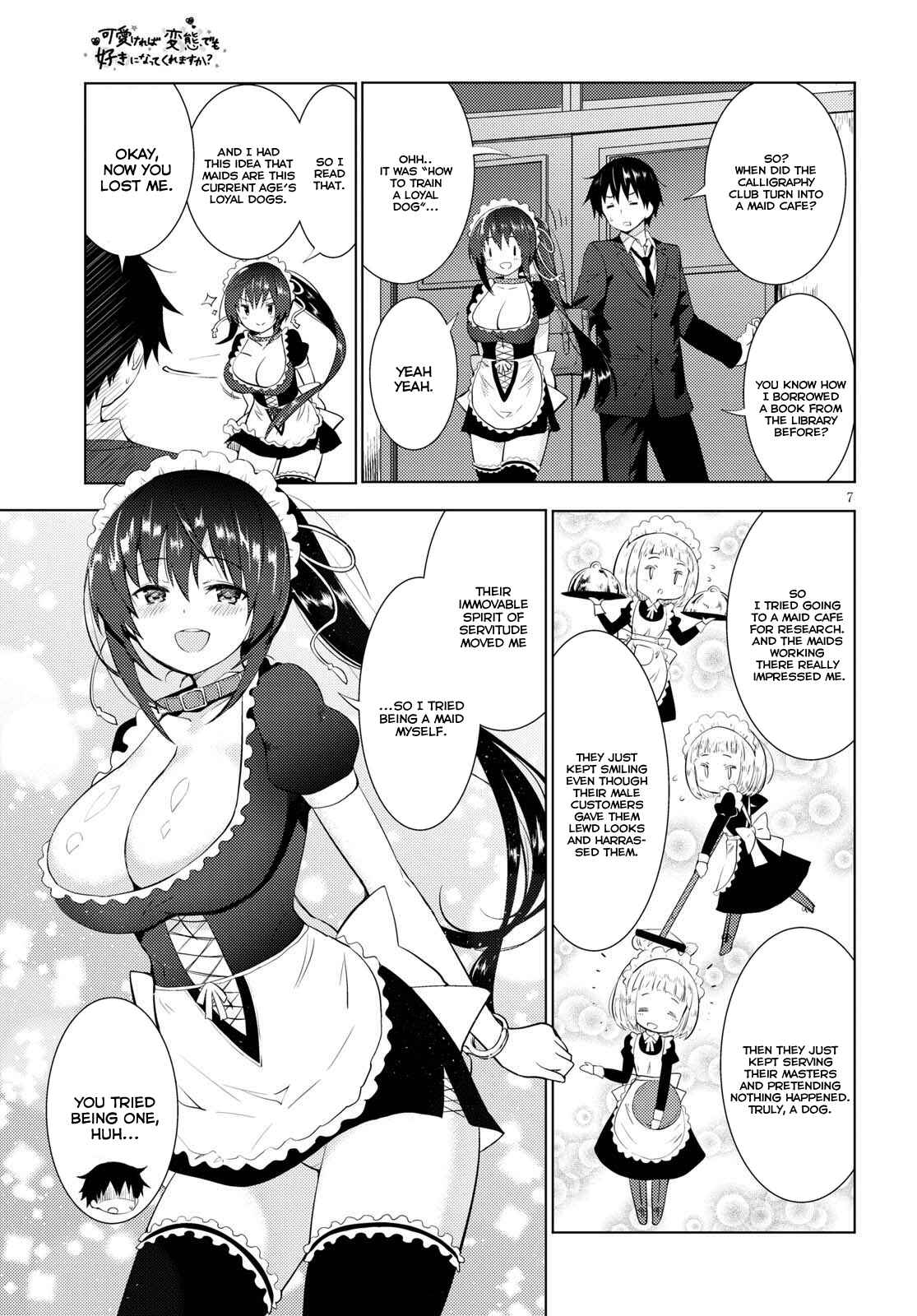 Page 7 Chapter 9 Kawaikereba Hentai demo Suki ni Natte Kuremasu ka?