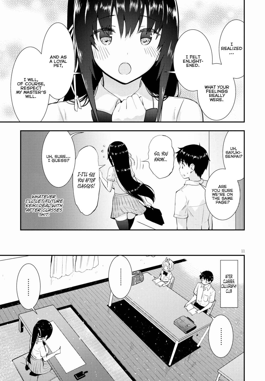 Page 11 Chapter 24 Kawaikereba Hentai demo Suki ni Natte Kuremasu ka?